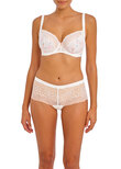 Daydreaming Plunge Bra Flora White