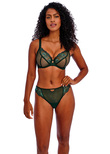 Loveland Soutien-gorge Plunge Deep Emerald