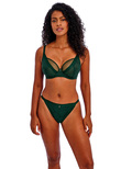 Tailored High Apex Bra Deep Emerald