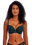 Tailored Moulded Bra Deep Emerald