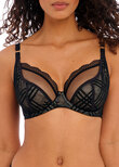 Freya Fatale Soutien-gorge Plunge Noir