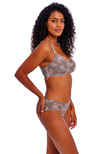 Offbeat Decadence Side Support Bra Grey / Pink