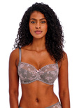 Offbeat Decadence Side Support Bra Grey / Pink