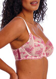 Offbeat Decadence Side Support Bra Vintage Rose