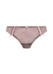 Offbeat Decadence Thong Grey / Pink