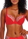 Freya Hallie Plunge Bra Chilli Red Hallie Plunge Bra Chilli Red