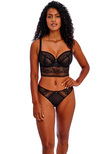 Sydnie Longline Bra Black