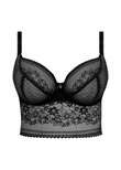 Sydnie Longline Bra Black