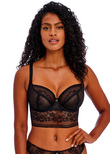 Sydnie Longline Bra Black