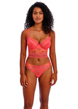 Sydnie Longline Bra Strawberry Ice