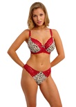 Freya Cherish Me Plunge Bra Red Leopard Cherish Me Plunge Bra Red Leopard