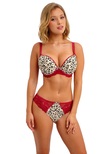 Freya Cherish Me Brief Red Leopard Cherish Me Brief Red Leopard