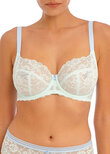 Offbeat Side Support Bra Pure Water