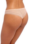 Viva Thong Lace Natural Beige
