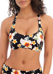 Havana Sunrise Crop Bikini Top Multi