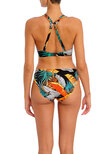 Samba Nights High Apex Bikini Top Multi