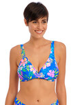 Hot Tropics Soft Cup Bikini Top Blue