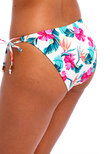 Palm Paradise Slip Bikini taille basse White