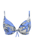 Mali Beach Bikini Plunge Cornflower