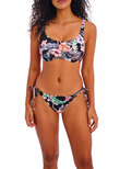 Freya Kamala Bay Tie Side Bikini Brief Midnight Kamala Bay Low Coverage Bikini Brief Midnight