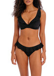 Freya Jewel Cove High Apex Bikini Top Plain Black Jewel Cove Plunge Bikini Top Plain Black