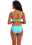 Jewel Cove Bikini Plunge Stripe Turquoise
