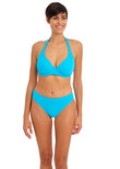 Jewel Cove Slip Bikini classique Plain Turquoise