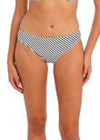 Jewel Cove Slip Bikini classique Stripe Black