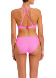 Jewel Cove Classic Bikini Brief Stripe Raspberry