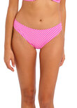 Jewel Cove Slip Bikini classique Stripe Raspberry