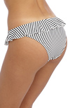 Jewel Cove Bikinihose mit niedriger Taille Stripe Black