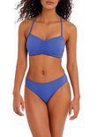 Freya Jewel Cove Bralette Bikini Top Plain Azure Jewel Cove Crop Bikini Top Plain Azure