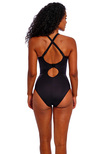 Freestyle Moulded Swimsuit Midnight Leopard