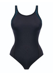 Freestyle Moulded Swimsuit Midnight Leopard