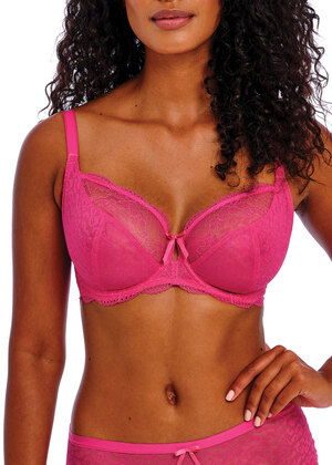 Freya Fancies Plunge Bra Hot Pink Freya Fancies  Hot Pink