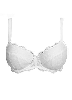 Freya Fancies Padded Half Cup Bra White Freya Fancies  White
