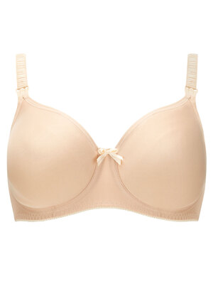 Pure Moulded Nursing Bra Nude Pure  Nude