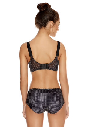 Dotty Soft Cup Bra Black Dotty  Black