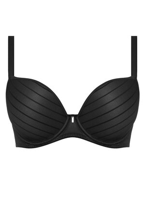 Cameo Moulded Plunge Bra Black Cameo  Black