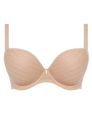 Cameo Moulded Plunge Bra Sand Cameo  Sand