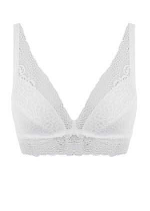 Erin Bralette White Erin  White