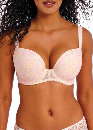 Daydreaming Moulded Plunge Bra Peach Blossom Daydreaming  Peach Blossom