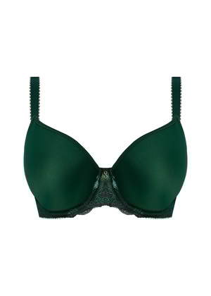 Loveland Molded Plunge Bra Deep Emerald Loveland  Deep Emerald