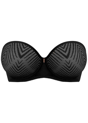 Tailored Molded Strapless Bra Black Tailored  Black