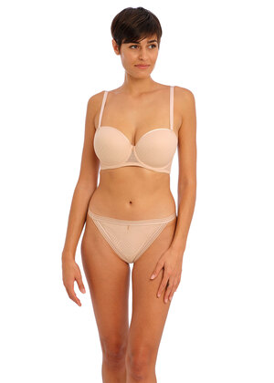 Tailored Molded Strapless Bra Natural Beige Tailored  Natural Beige