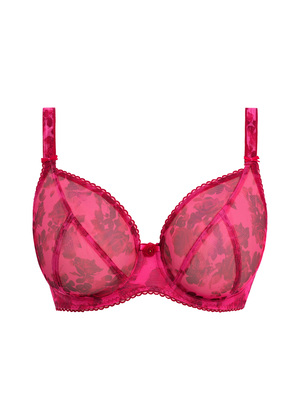 Rose Blossom Plunge Bra Red Rose Rose Blossom  Red Rose