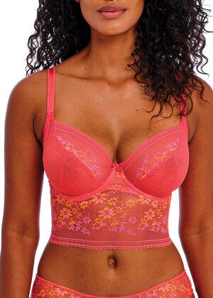 Sydnie Longline Bra Strawberry Ice Sydnie  Strawberry Ice