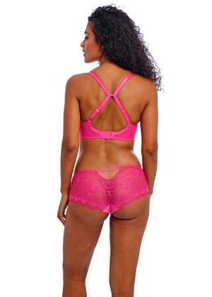 Fascinate Molded Plunge Bra Hot Pink Fascinate  Hot Pink