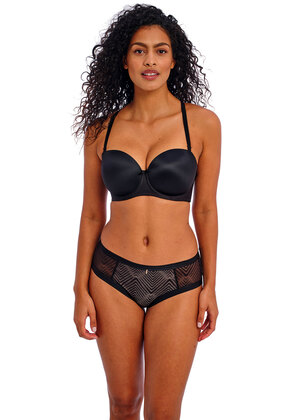 Deco Moulded Strapless Bra Black Deco  Black