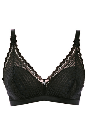 Daisy Lace Bralette Noir Daisy Lace  Noir